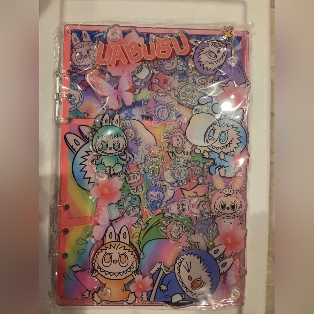 New Labubu A5 Shaker Notebook